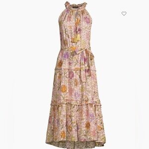 Kobi Halperin Rosalie Metallic Jacquard Midi-Dress